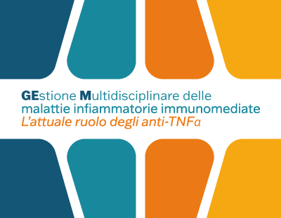 <b>ROMA 21 GIUGNO 2024</b><br><strong>Gestione Multidisciplinare delle malattie infiammatorie immunomediate. L’attuale ruolo degli anti-TNFα</strong> 